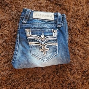 size 26 rock revival posey easy boot jeans